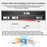 V7 Car Speed Radar Detector Electronic GPS Speed Alert System for Vehicle , Russian Language - Red - 7