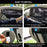 2Pcs Car Window Shade Front / Rear Side Window Sun Shade Breathable Privacy Curtain with Zipper - Rear Side - 7
