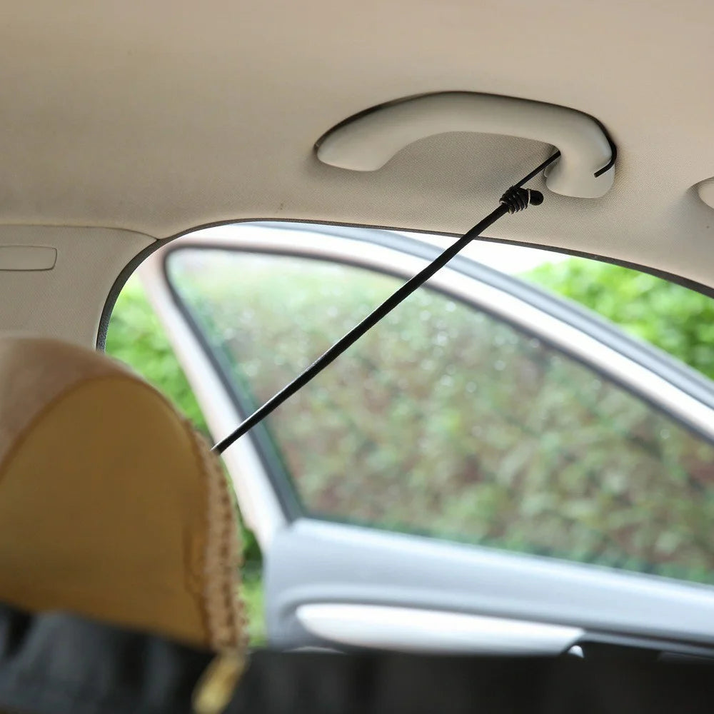 Car Pet Barrier Safety Net with Hooks Oxford Cloth Dog Backseat Divider Mesh Fence for Vehicle - 6