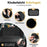 SUV Cargo Liner Trunk Mat Waterproof Anti Dirt Pet Carrier Pad Thick Car Dog Mat For Trunk Protection - Black - 3