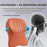 Car Headrest Neck Pillow Vehicle Backrest Cushion Universal Protective Pillow Pad For All Seasons Automotive Accessory - Orange - 3