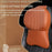 Car Headrest Neck Pillow Vehicle Backrest Cushion Universal Protective Pillow Pad For All Seasons Automotive Accessory - Orange - 4