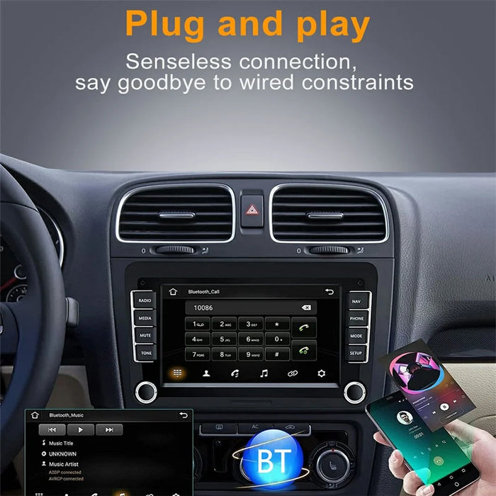 BENWIS Wireless CarPlay Android Auto Adapter Plug and Play Car Upgrade Converter - 4