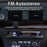 1059 Car MP3 Player Bluetooth-Compatible FM Radio Vehicle Audio System Support TF Card  /  U Disk - 2