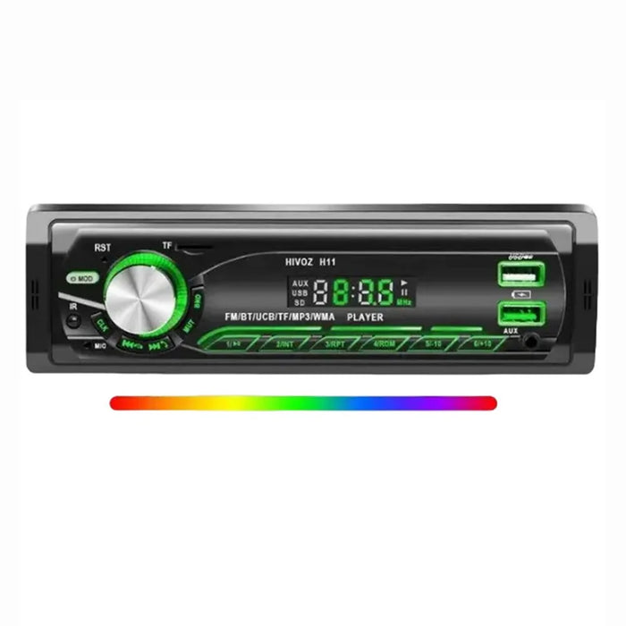 1059 Car MP3 Player Bluetooth-Compatible FM Radio Vehicle Audio System Support TF Card  /  U Disk - 5