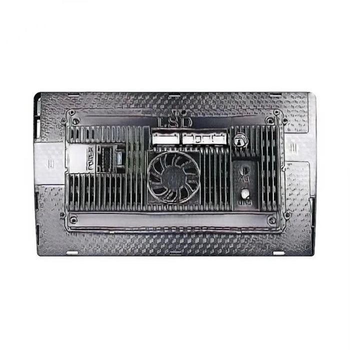 10 Inch Car Stereo Display Screen with Cooling Fan GPS Navigation Android 13 Multimedia Player for Central Control , 2+32GB - 2