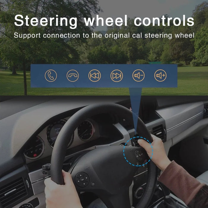 10 Inch Car Stereo Display Screen with Cooling Fan GPS Navigation Android 13 Multimedia Player for Central Control , 2+32GB - 4