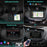 10 Inch Car Stereo Display Screen with Cooling Fan GPS Navigation Android 13 Multimedia Player for Central Control , 2+32GB - 5