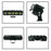 MOFOX 5-LED Motorcycle Auxiliary Light Waterproof Motorbike External Headlight Fog Lamp - 6