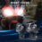MOFOX W05 Motorcycle LED Fog Light Dual Head Spotlight 40W 8000Lms High / Low Beam Light - 7
