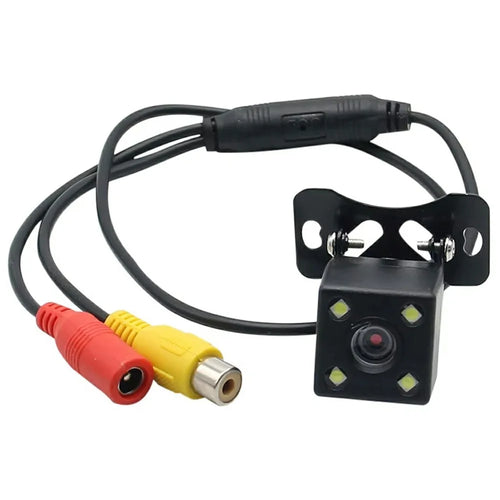4 LED Car Rear View Camera IP68 Waterproof Automotive Night Vision HD Backup Camera - 1