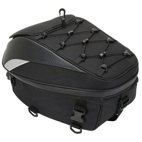Reflective Motorcycle Helmet Bag Large Capacity Riding Backpack Oxford Cloth Waterproof Tail Pack - 1