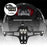 CNC Aluminum Alloy Adjustable Motorcycle License Plate Holder Bracket with LED Tail Light Kit - 6