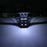 CNC Aluminum Alloy Adjustable Motorcycle License Plate Holder Bracket with LED Tail Light Kit - 7