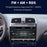 10 Inch Car Central Control Display Screen WiFi + Bluetooth-Compatible Android 12 Multimedia Player , 1+32GB - 5