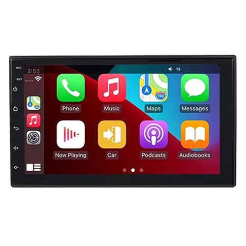 7 Inch Car Central Control Display Screen WiFi + Bluetooth-Compatible Android 12 Multimedia Player , 1+32GB - 1