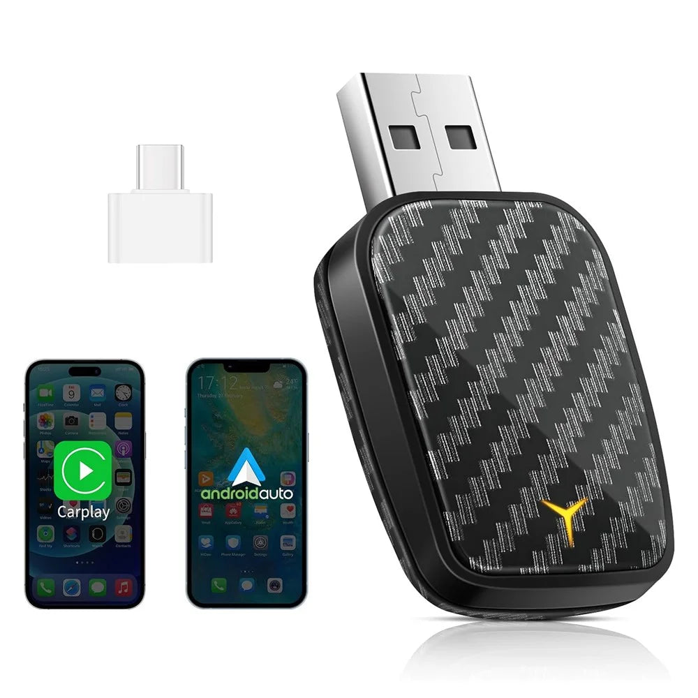 R5031 Wireless CarPlay Android Auto Adapter Box Smart Connectivity for Car Multimedia Systems - 3
