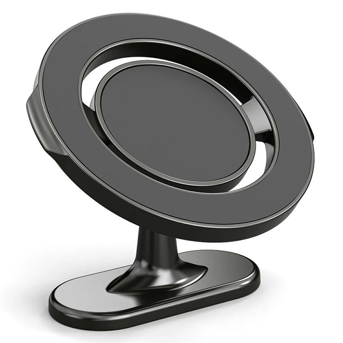 KM-H730-1 360° Rotating Dashboard Car Phone Holder Adhesive Foldable Magnetic Mount - 1