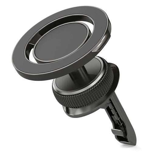 KM-H732 Air Vent Car Phone Holder 360° Rotatable Magnetic Mount Foldable Bracket - 1