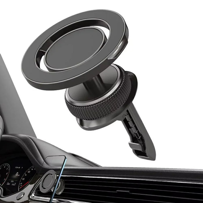 KM-H732 Air Vent Car Phone Holder 360° Rotatable Magnetic Mount Foldable Bracket - 2
