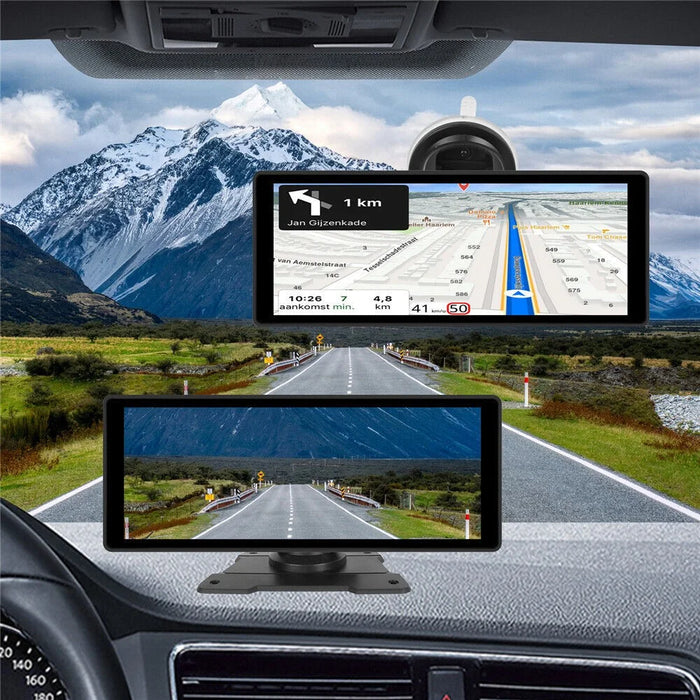 W509 10.26 Inch Portable Car Display Wireless Car Play Android Auto MP5 Player GPS Navigation System - 7