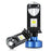 N4 2Pcs H4 LED Headlight Bulbs Car Headlamps 6000K Conversion Kit Automotive Front Light - 1