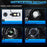 N4 2Pcs H4 LED Headlight Bulbs Car Headlamps 6000K Conversion Kit Automotive Front Light - 5
