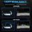 N4 2Pcs H4 LED Headlight Bulbs Car Headlamps 6000K Conversion Kit Automotive Front Light - 7