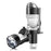 N6 2Pcs H4 LED Headlight Bulb High Brightness Double Copper Tube Car Headlamp 30W 6000K 3000LM - 1