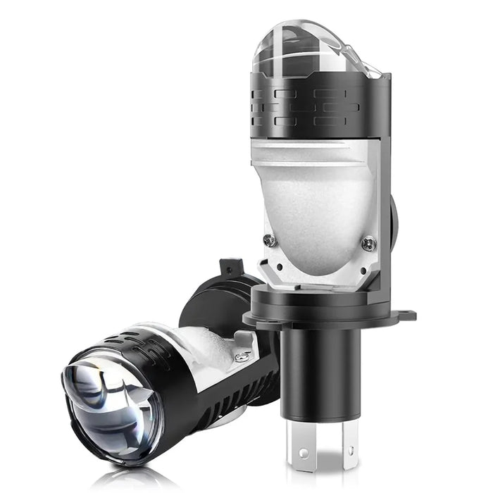 N6 2Pcs H4 LED Headlight Bulb High Brightness Double Copper Tube Car Headlamp 30W 6000K 3000LM - 1