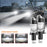 N6 2Pcs H4 LED Headlight Bulb High Brightness Double Copper Tube Car Headlamp 30W 6000K 3000LM - 2