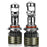 N9 2Pcs 9005 Car Headlamp Mini Lens High Brightness LED Headlight IP67 Waterproof Automotive Front Light - 1