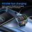 PD 30W Fast Charging Adapter with 1m Extension Cable Rear Seat Multi-Port Car Charger - 4