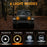 R7 Dual Angel Eye 7 Inch H4 LED Headlight 4 Modes IP67 Waterproof High Low Beam Car Driving Lamp - 5