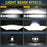 7 Inch Round LED Headlight Anti Glare High Low Beam Aluminum Shell Off Road Vehicle Headlamp - 5