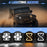 7 Inch LED Headlight Motorcycle Off Road Vehicle 8 Shape Angel Eye High Low Beam DRL Turn Signal Lamp - 4