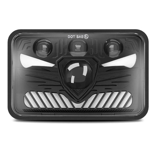 5 Inch LED Headlight Motorcycle Off Road Vehicle Car Headlamp High Low Beam with DRL / Turn Signal - 1