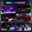 G6 6 In 1 LED Car Underglow Lights RGB Rock Lights Music Sync Atmosphere Lamp for Off Road Vehicles - 7