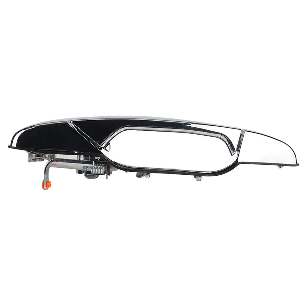 A5050-01 Electroplated Front Driver Left Side Exterior Door Handle Compatible with ESCALADE 2007-2014, SILVERADO 1500 2007-2013 (OE: 22738721) - 1