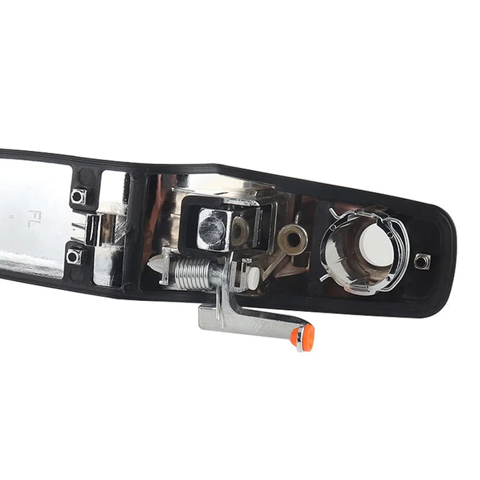 A5050-01 Electroplated Front Driver Left Side Exterior Door Handle Compatible with ESCALADE 2007-2014, SILVERADO 1500 2007-2013 (OE: 22738721) - 6