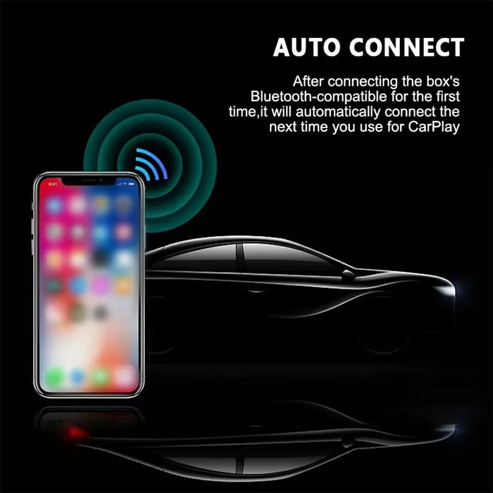 Wireless CarPlay Android Auto 2 in 1 Adapter for Car Navigation USB Dongle - with Type-C Adapter - 5