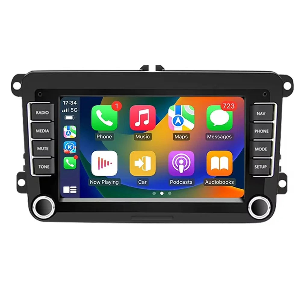 RH5013C 7 Inch Touch Screen Android 13 Car Stereo Radio Android Auto Multimedia Player, 2+32GB - 1