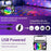 L150MW 4 In 1 Stage Laser Light for KTV Bar Party UV Projection Disco Magic Ball Lamp - 4
