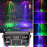 21 Eye DJ Disco Laser Light 64 Patterns Projector KTV Bar Party RGB + UV Atmosphere Lamp - 7