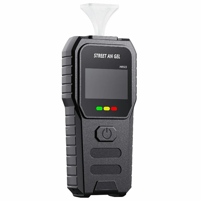 MR503 Portable Breathalyzer High Precision Alcohol Tester Digital Breath Analyzer with Voice Prompt - 1