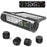 TPMS Tire Pressure Monitor System Solar Powered Wireless Car Tyre Sensor High Low Pressure Alert - 1