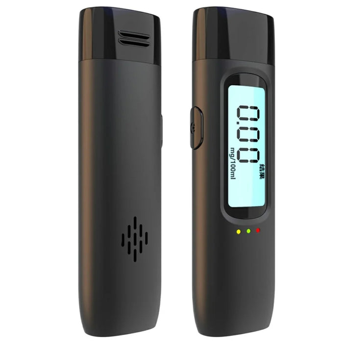MR993 Portable Breathalyzer Type C Rechargeable High Precision Digital Alcohol Tester with LED Display - 1