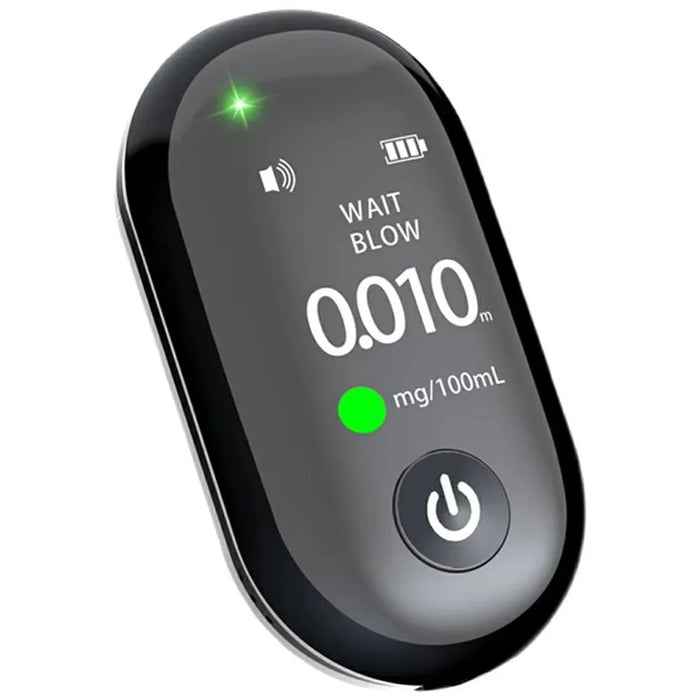 G1 Portable Breathalyzer Alcohol Tester TFT Screen High Precision Detector with LED Indicators - 2