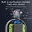 G1 Portable Breathalyzer Alcohol Tester TFT Screen High Precision Detector with LED Indicators - 6