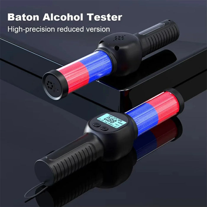 MR701 Portable Alcohol Tester Digital Breathalyzer High Precision Detector with Sound and Light Prompt - 6